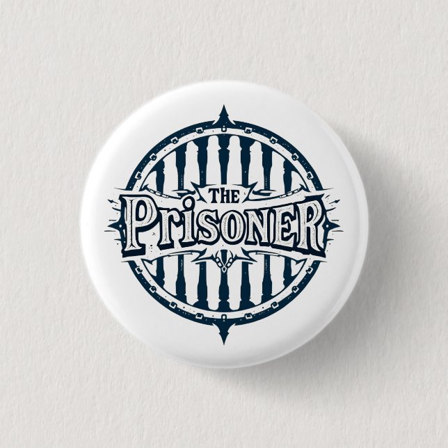The Prisoner  3 Cm Round Badge (Front)