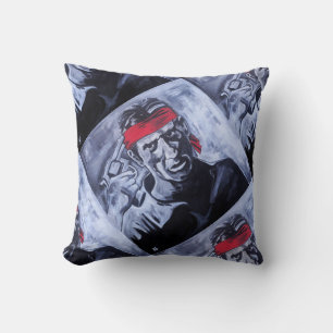 The Prisoner Painting by Alfred Fox Cushion
