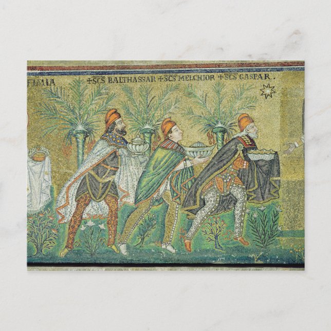 The procession of the three kings postcard (Front)