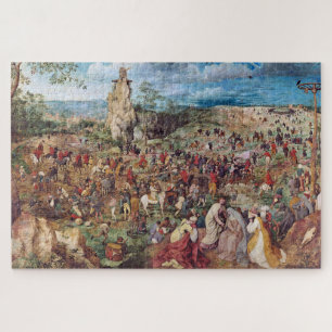 The Procession to Calvary, Pieter Bruegel Jigsaw Puzzle