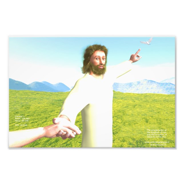 The proclamation of the Kingdom of God  Photo Print (Front)