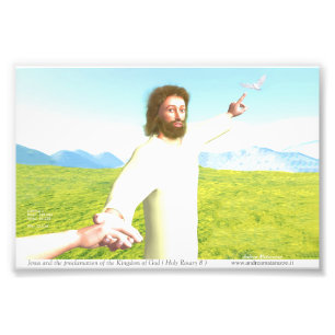 The proclamation of the Kingdom of God Photo Print