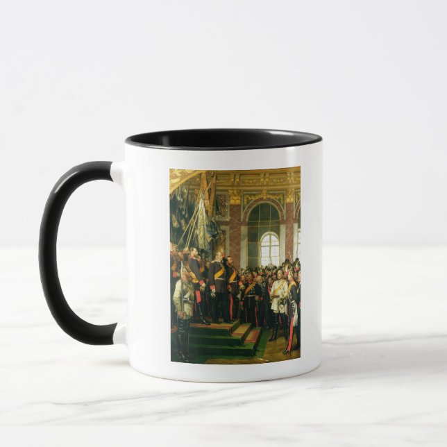 The Proclamation of Wilhelm as Kaiser Mug (Left)
