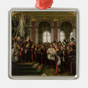 The Proclamation of Wilhelm Metal Tree Decoration