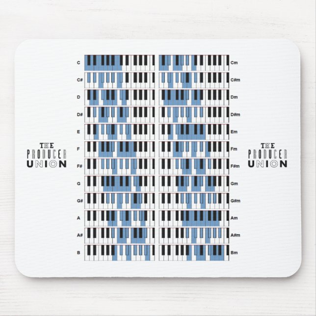 The Producer Union "Scales" Mouse Pad (Front)