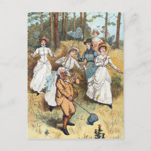 The Professor's Class Postcard