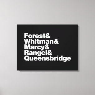 The Projects Canvas Print