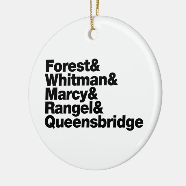 The Projects Ceramic Tree Decoration (Left)
