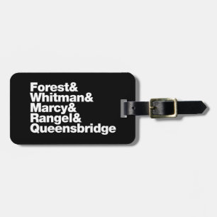 The Projects Luggage Tag