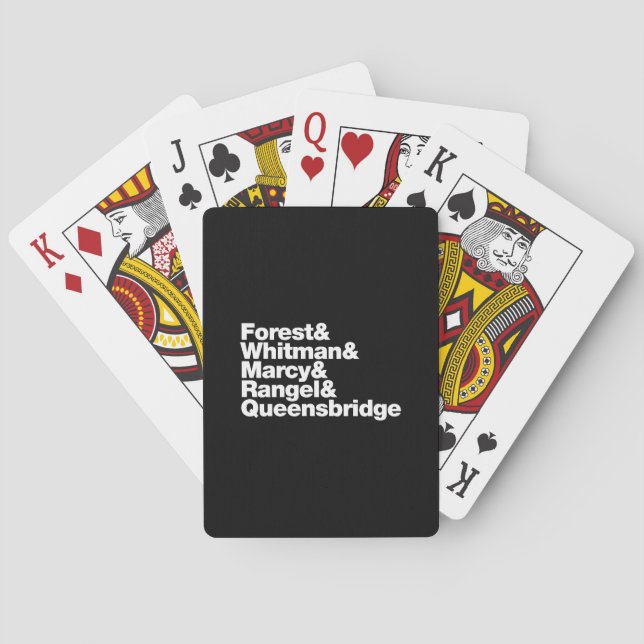 The Projects Playing Cards (Back)