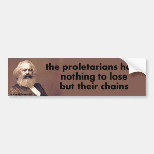 the proletarians bumper sticker
