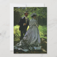 The Promenaders, aka The Strollers by Claude Monet