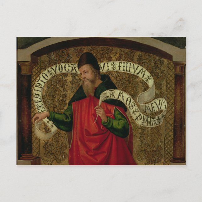 The Prophet Amos, 1535 Postcard (Front)