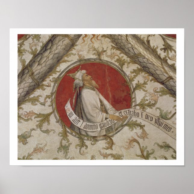 The Prophet Habakkuk, from the Loggia d'Annunciazi Poster (Front)