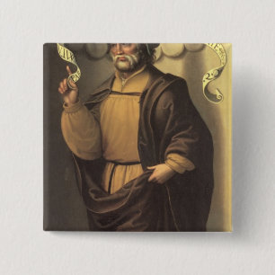 The Prophet Isaiah 15 Cm Square Badge
