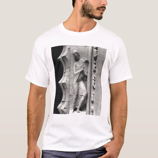 The prophet Isaiah unrolling a phylactery T-Shirt (Front)