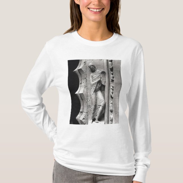 The prophet Isaiah unrolling a phylactery T-Shirt (Front)