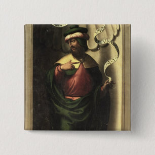 The Prophet Jeremiah 15 Cm Square Badge