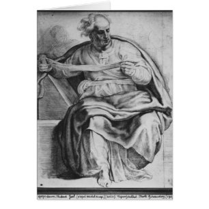 The Prophet Joel, after Michangelo Buonarroti