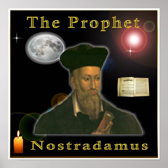 The prophet Nostradamus Poster (Front)