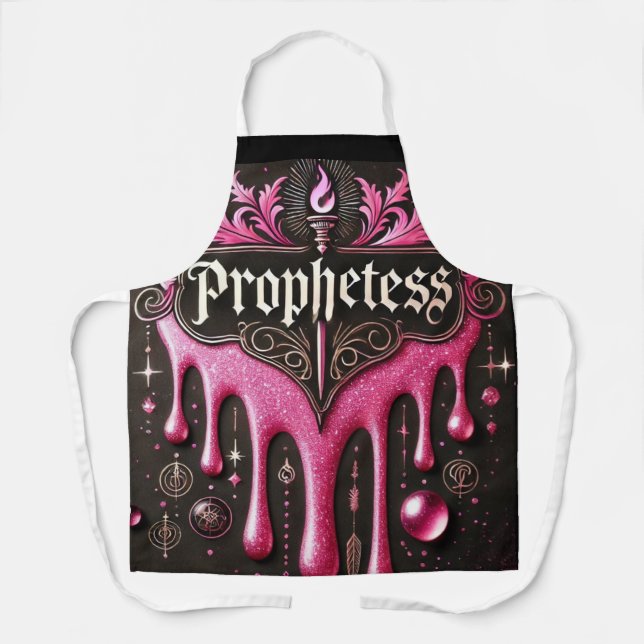'The Prophetess' Apron: Cook with Confidence, Lead Apron (Front)