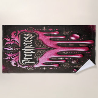 'The Prophetess' Beach Towel: Dry Off in Confidenc Towel