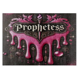 'The Prophetess' Cutting Board: Prepare with Purpo Cutting Board