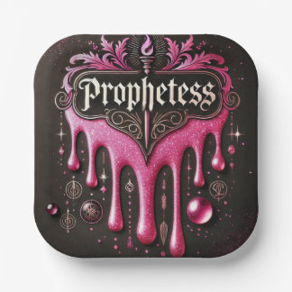 The Prophetess' Paper Plates: Serve Boldly, Celebr Plate