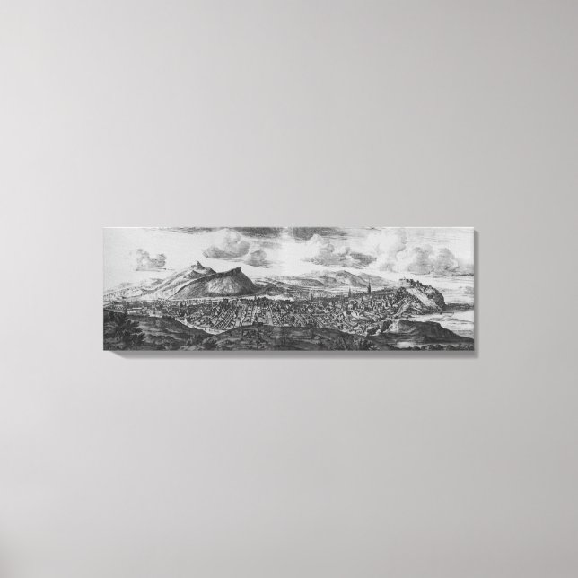The Prospect of Edinburgh from the North Canvas Print (Front)