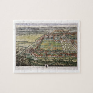 The prospect of Nottingham from the East engraved Jigsaw Puzzle