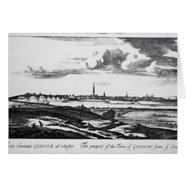 The Prospect of the Town of Glasgow (Front Horizontal)