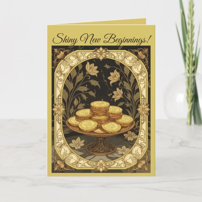 The Prosperous Meaning of Sekkeh Card (Front)