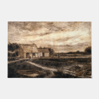 The Protestant Barn - Van Gogh Floor Mat