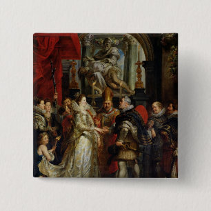 The Proxy Marriage 15 Cm Square Badge