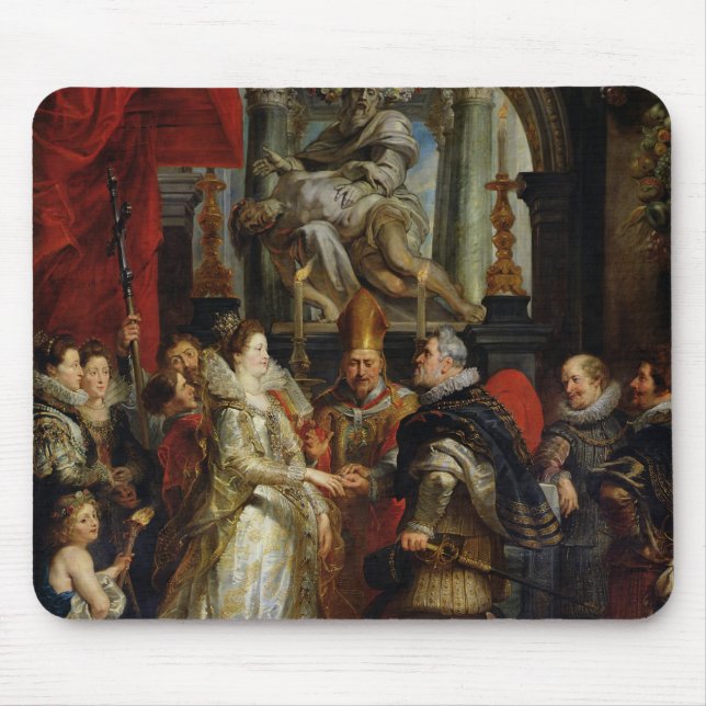 The Proxy Marriage Mouse Pad (Front)