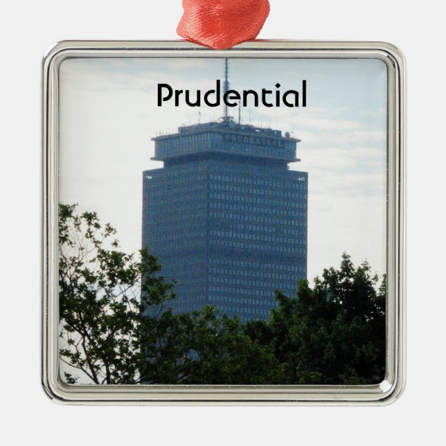 The Prudential Metal Tree Decoration (Front)