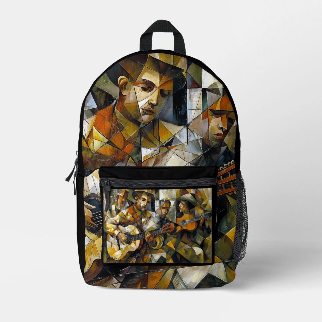 The pub printed backpack (Front)