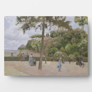 The Public Garden at Pontoise 1874 Plaque