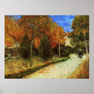 The Public Park at Arles by Vincent van Gogh Poster