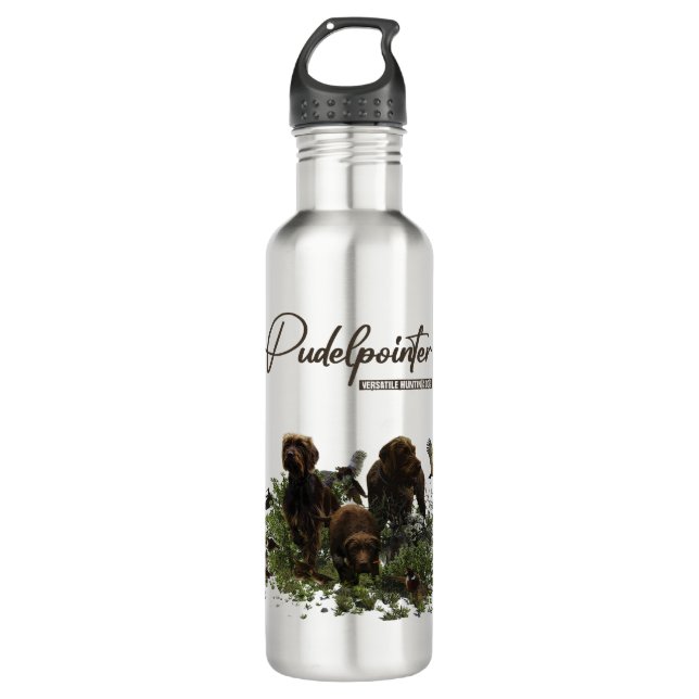 The Pudelpointer   710 Ml Water Bottle (Front)