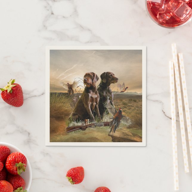 The Pudelpointer    Napkin (Insitu)