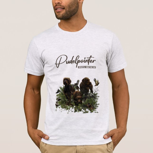 The Pudelpointer     T-Shirt (Front)