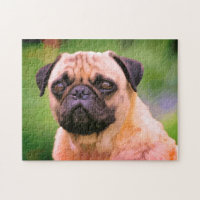 The Pug Dog Art