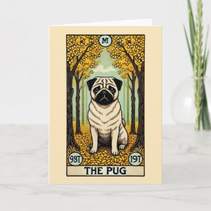The Pug Tarot Card
