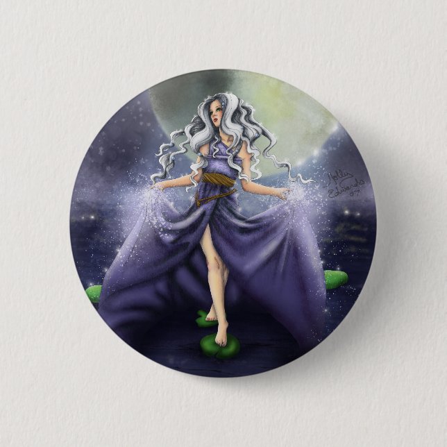 The Pulling of the Tides Button (Front)