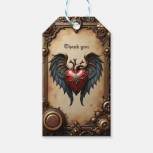 The pulsating heart of mechanics, gift tags