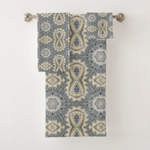 The Pulse of a Fractal Dream Bath Towel Set