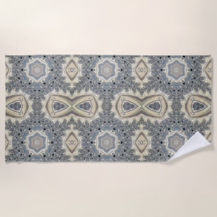 The Pulse of a Fractal Dream Beach Towel