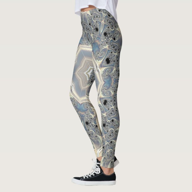 The Pulse of a Fractal Dream Leggings (Left)