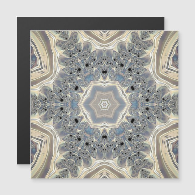The Pulse of a Fractal Dream Magnetic Card (Front/Back)
